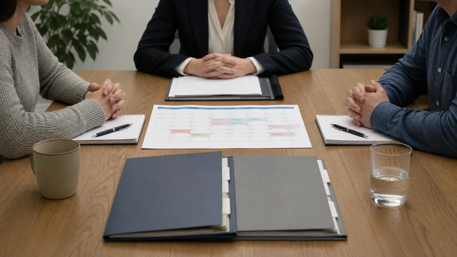 Attorney reviewing evidence and preparation for mediation in Fort Lauderdale
