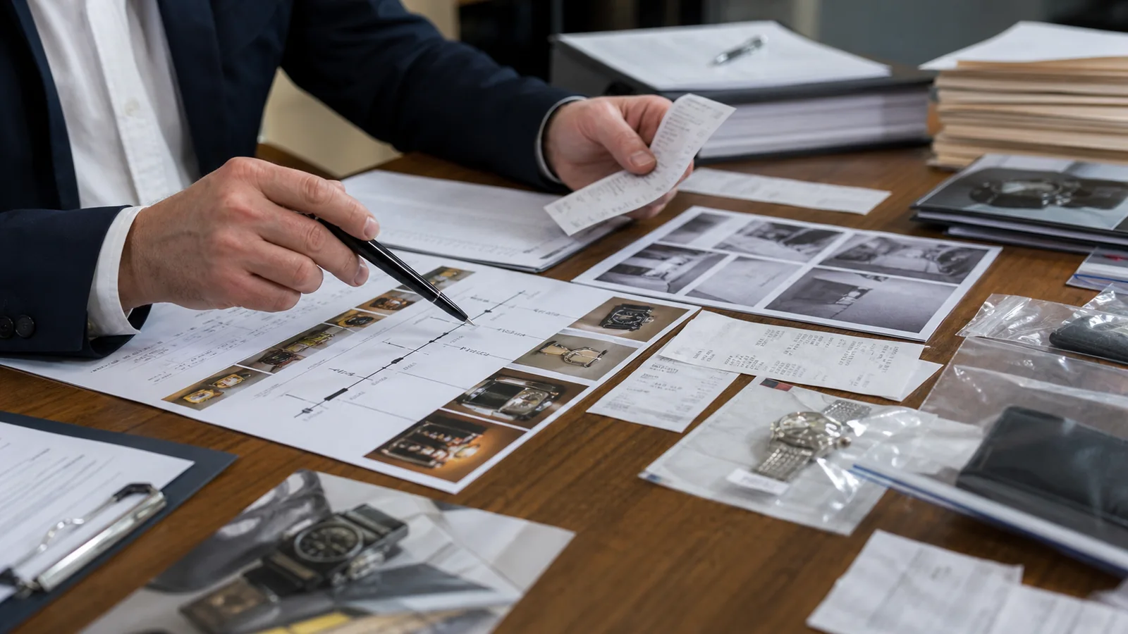 Attorney reviewing evidence and preparation for theft and property crimes in Fort Lauderdale