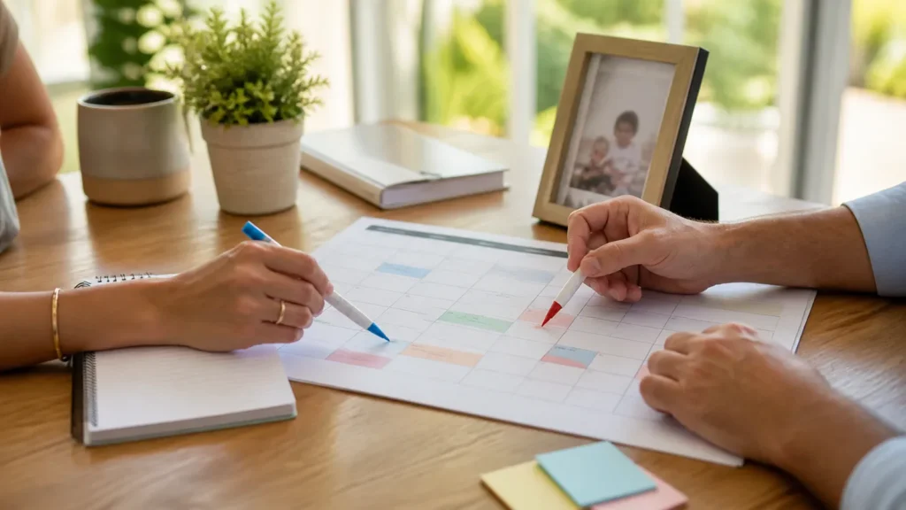 Legal consultation materials for timesharing or custody in Fort Lauderdale