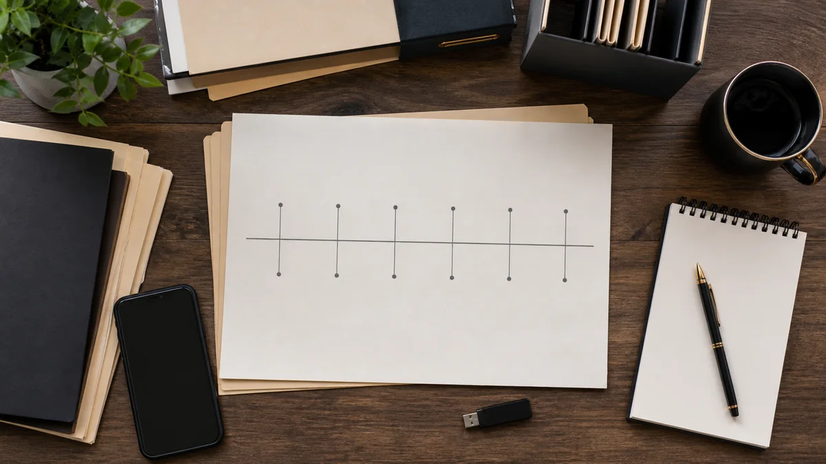Neutral evidence timeline prepared for a Fort Lauderdale domestic violence defense