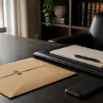 Confidential legal workspace for reviewing a Broward County domestic violence injunction