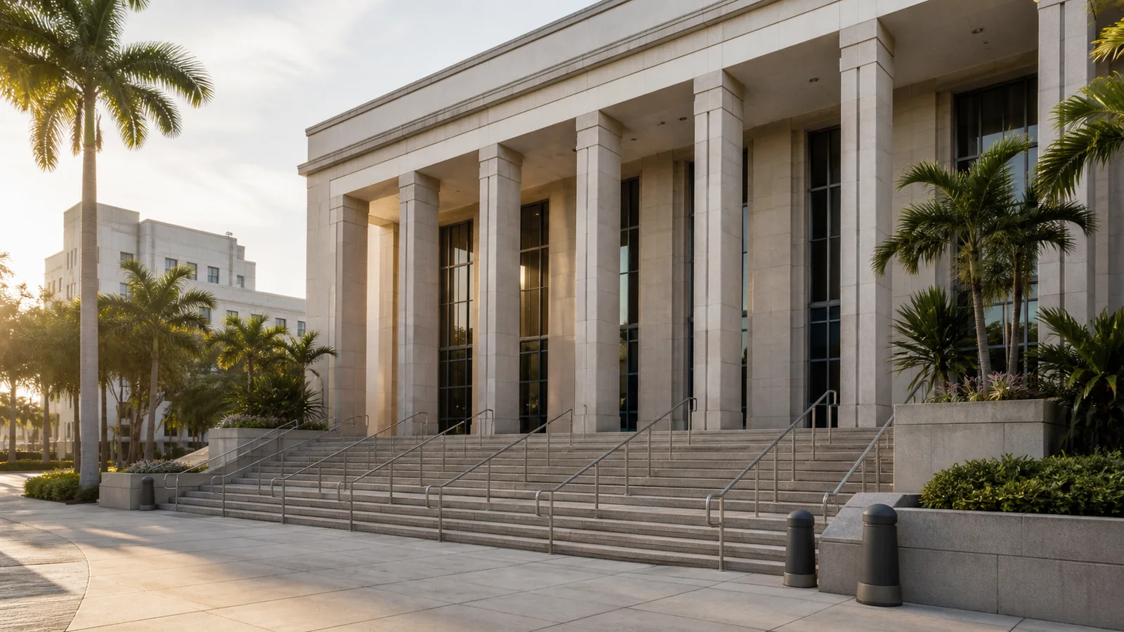 Federal courthouse representing a federal criminal defense lawyer in Fort Lauderdale
