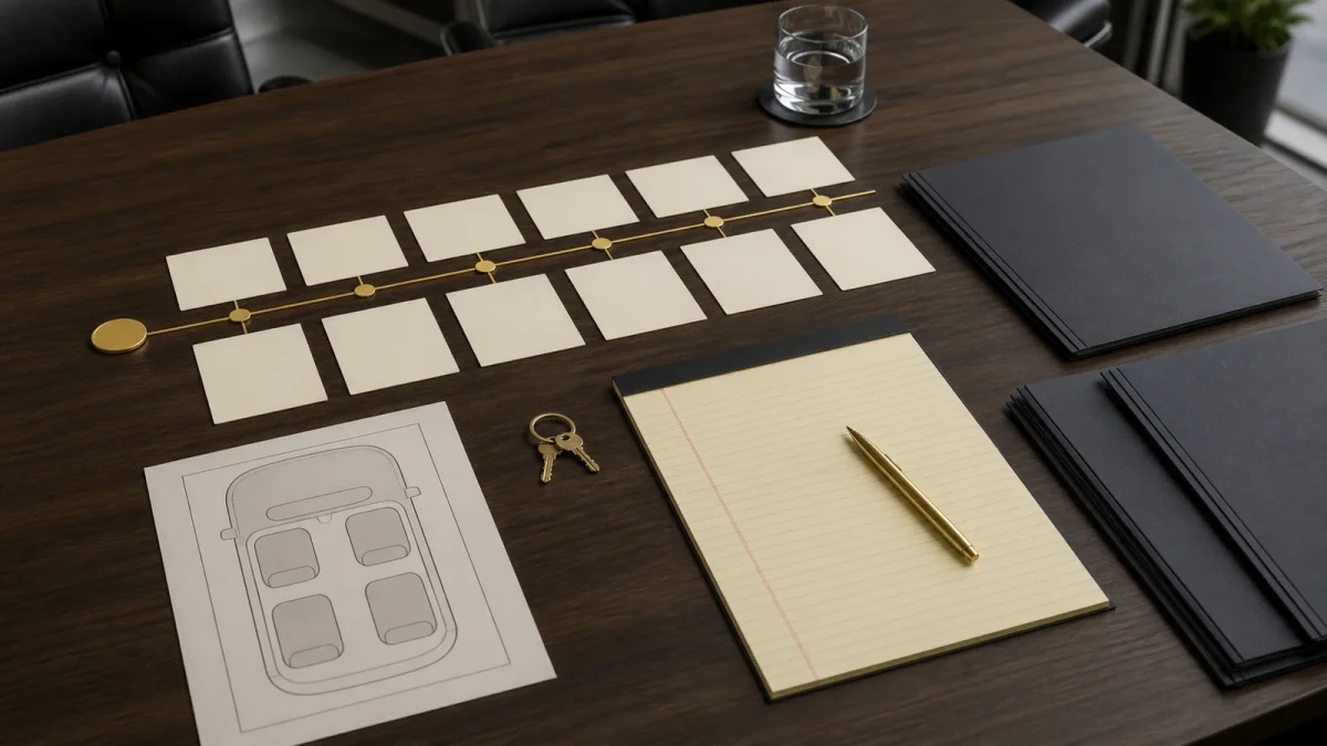 Timeline of access, location, search, and possession evidence in a firearm case
