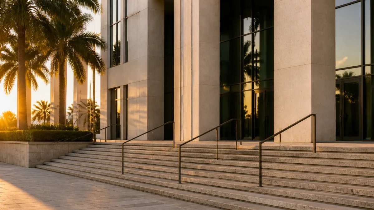 Legal consultation workspace prepared for a Fort Lauderdale firearm charge