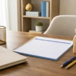 Blank family calendar and figures representing a Broward County parenting plan